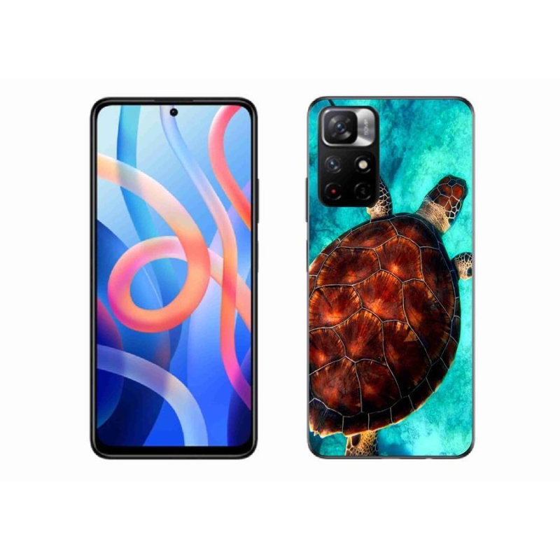Gelový kryt mmCase na mobil Xiaomi Redmi Note 11S 5G - želva