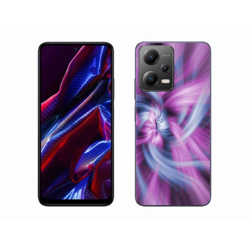 Gelový kryt mmCase na mobil Xiaomi Redmi Note 12 5G - abstrakt 12