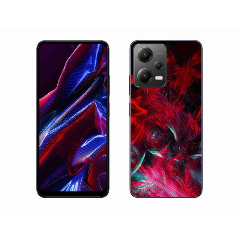 Gelový kryt mmCase na mobil Xiaomi Redmi Note 12 5G - abstrakt 16