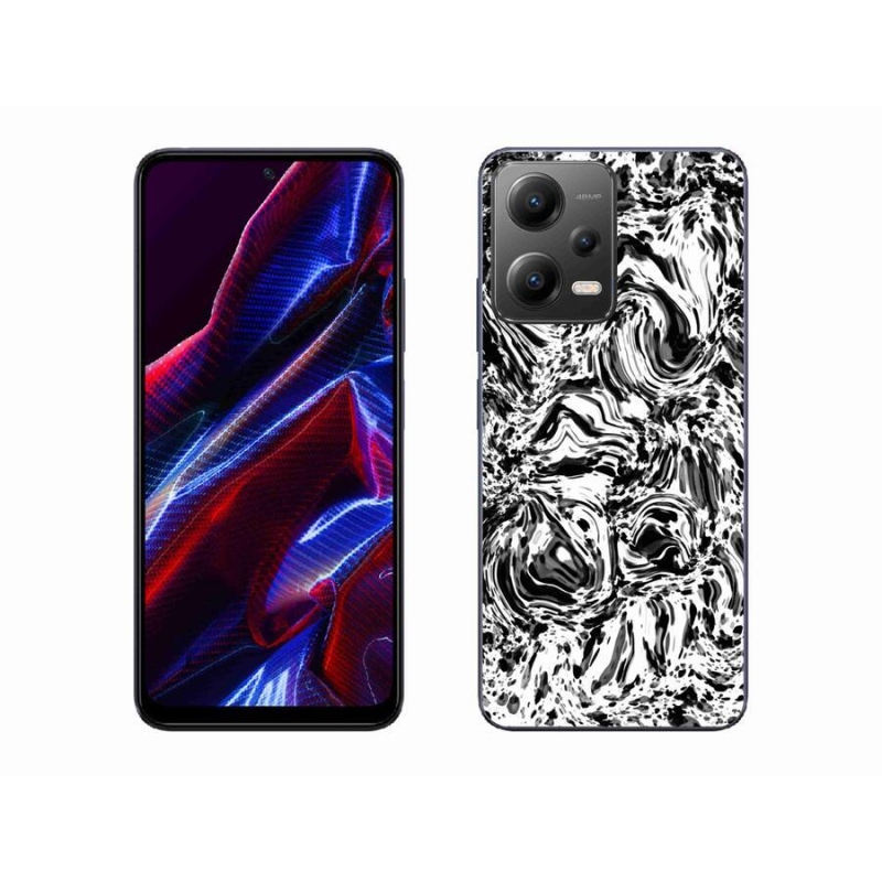 Gelový kryt mmCase na mobil Xiaomi Redmi Note 12 5G - abstrakt 4
