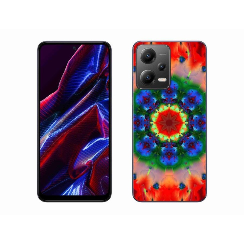 Gelový kryt mmCase na mobil Xiaomi Redmi Note 12 5G - abstrakt 5