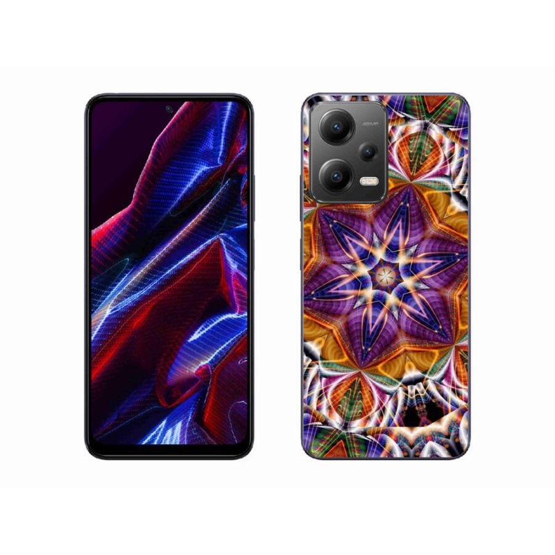 Gelový kryt mmCase na mobil Xiaomi Redmi Note 12 5G - abstrakt 6