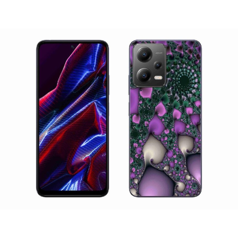 Gelový kryt mmCase na mobil Xiaomi Redmi Note 12 5G - abstrakt 7