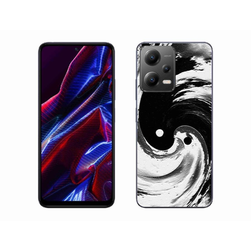 Gelový kryt mmCase na mobil Xiaomi Redmi Note 12 5G - abstrakt 8