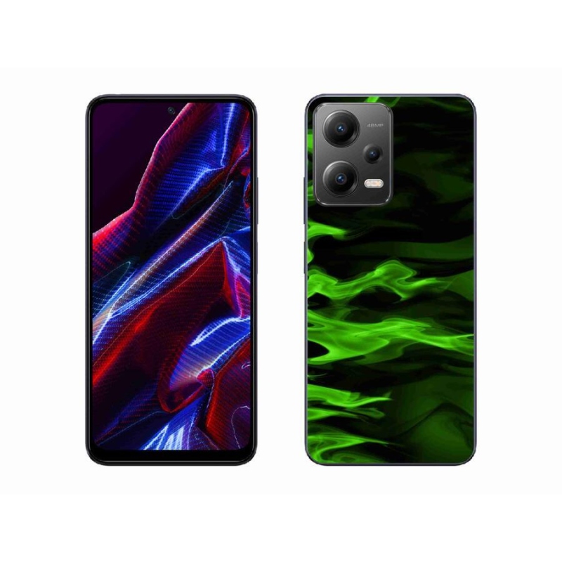 Gelový kryt mmCase na mobil Xiaomi Redmi Note 12 5G - abstraktní vzor 10