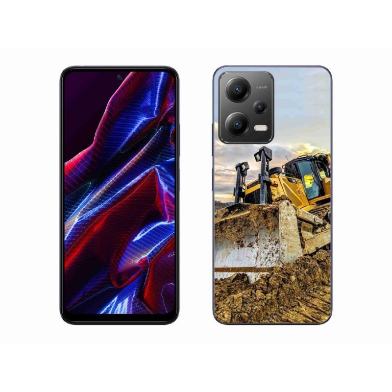 Gelový kryt mmCase na mobil Xiaomi Redmi Note 12 5G - bagr