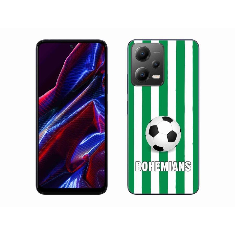 Gelový kryt mmCase na mobil Xiaomi Redmi Note 12 5G - Bohemians