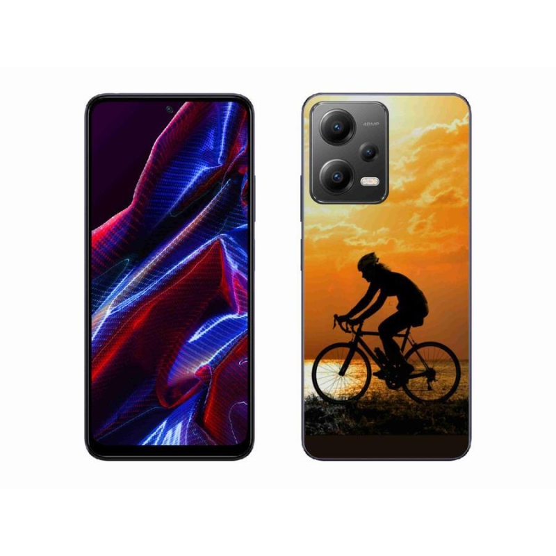 Gelový kryt mmCase na mobil Xiaomi Redmi Note 12 5G - cyklovýlet