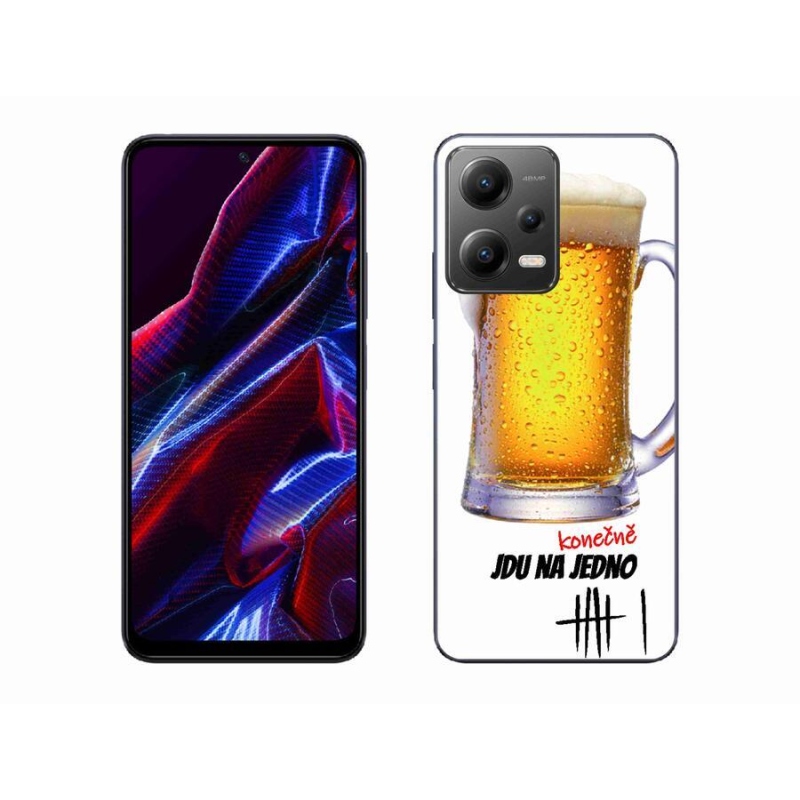Gelový kryt mmCase na mobil Xiaomi Redmi Note 12 5G - jdu na jedno