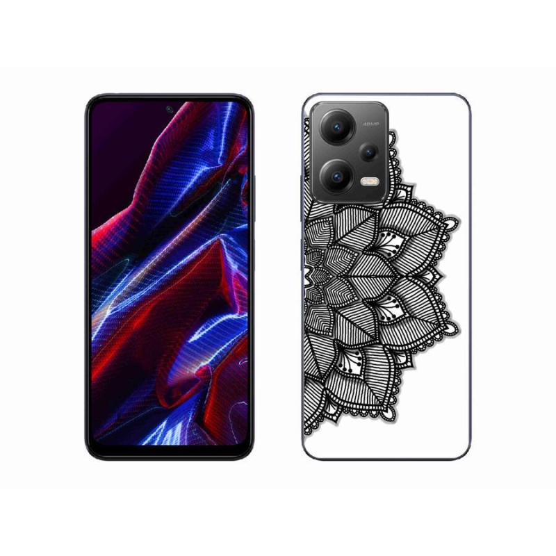 Gelový kryt mmCase na mobil Xiaomi Redmi Note 12 5G - mandala