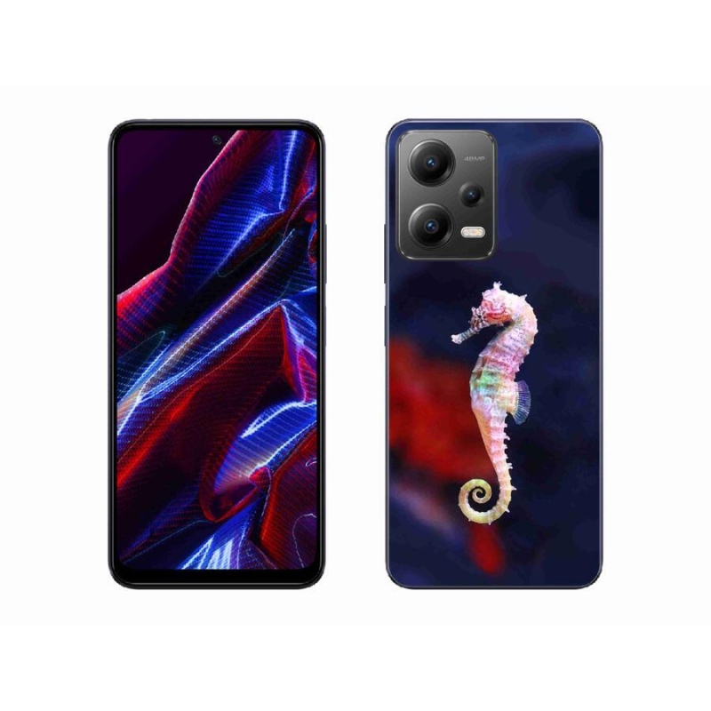 Gelový kryt mmCase na mobil Xiaomi Redmi Note 12 5G - mořský koník