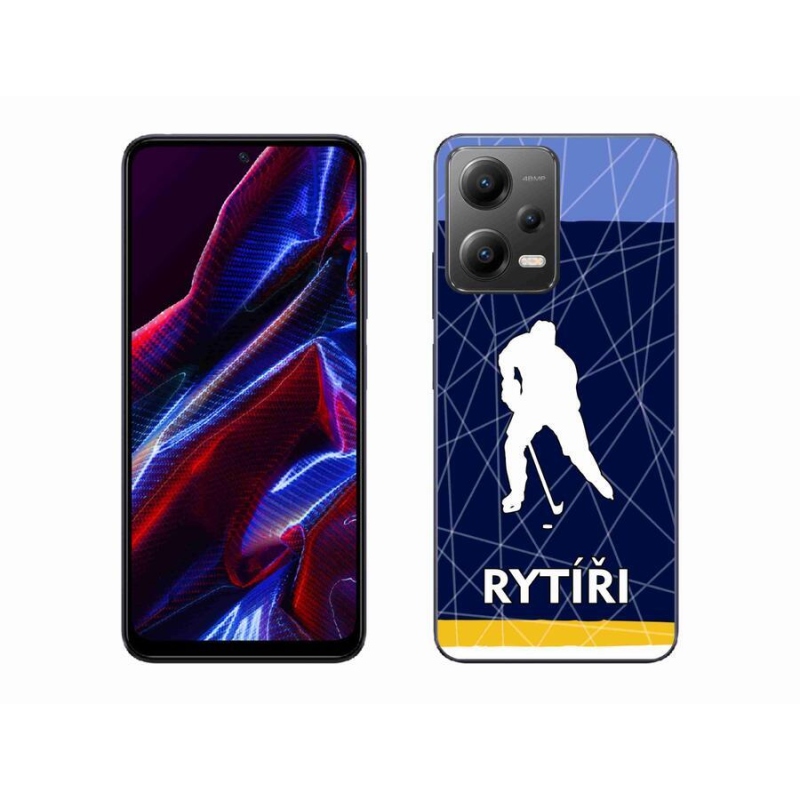 Gelový kryt mmCase na mobil Xiaomi Redmi Note 12 5G - Rytíři