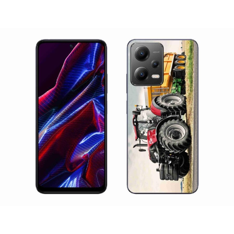 Gelový kryt mmCase na mobil Xiaomi Redmi Note 12 5G - traktor 3