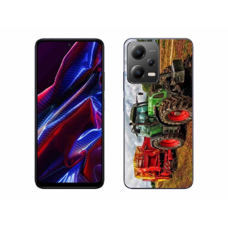 Gelový kryt mmCase na mobil Xiaomi Redmi Note 12 5G - traktor 4