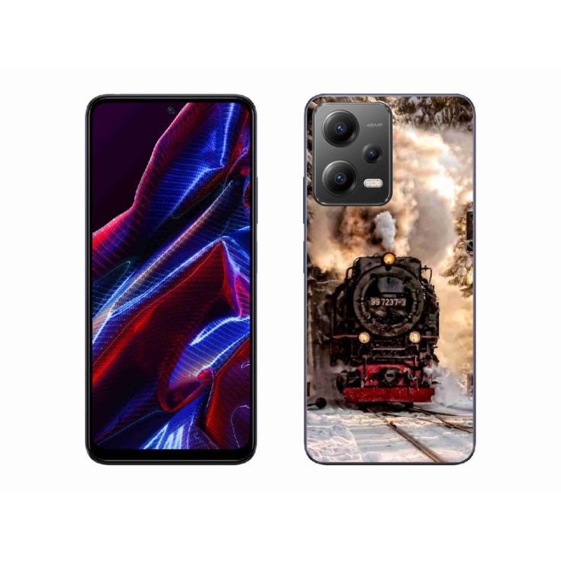 Gelový kryt mmCase na mobil Xiaomi Redmi Note 12 5G - vlak