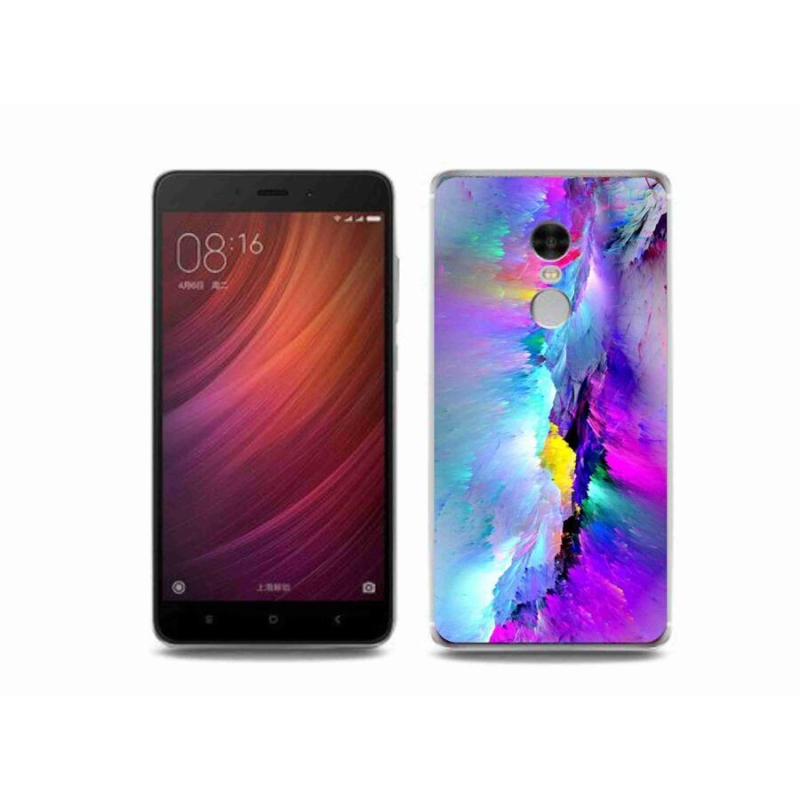 Gelový kryt mmCase na mobil Xiaomi Redmi Note 4 - abstrakt