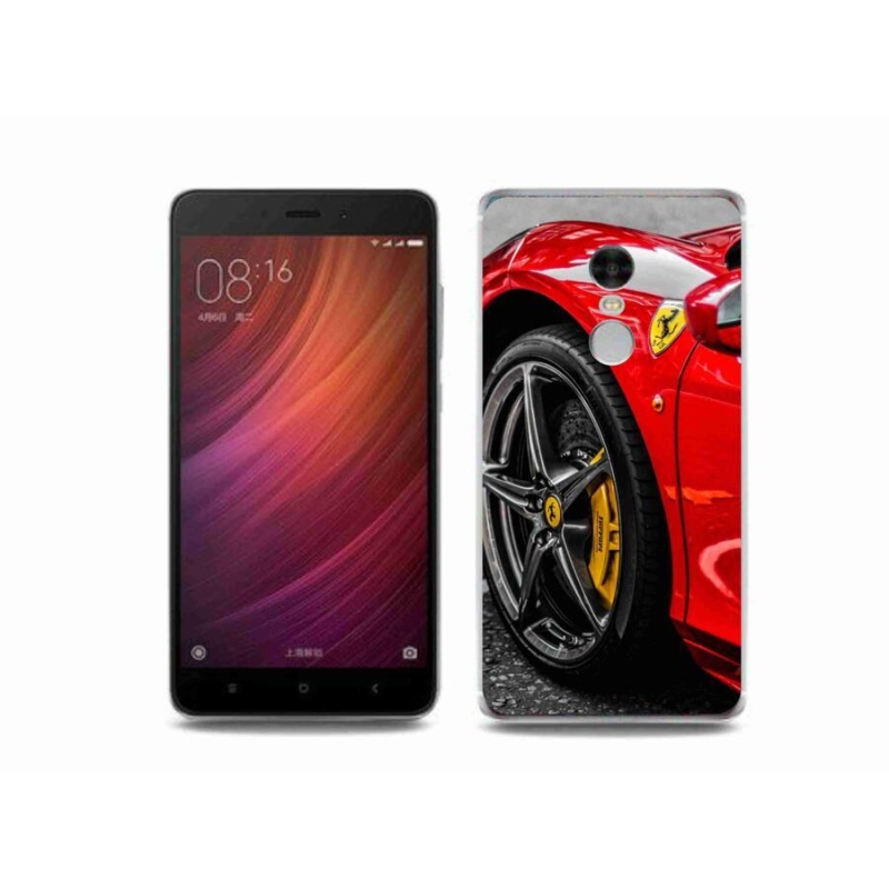 Gelový kryt mmCase na mobil Xiaomi Redmi Note 4 - auto 1