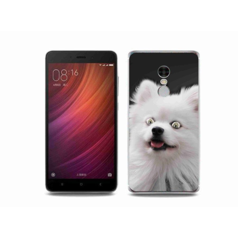 Gelový kryt mmCase na mobil Xiaomi Redmi Note 4 - bílý špic