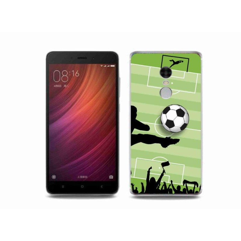 Gelový kryt mmCase na mobil Xiaomi Redmi Note 4 - fotbal 3