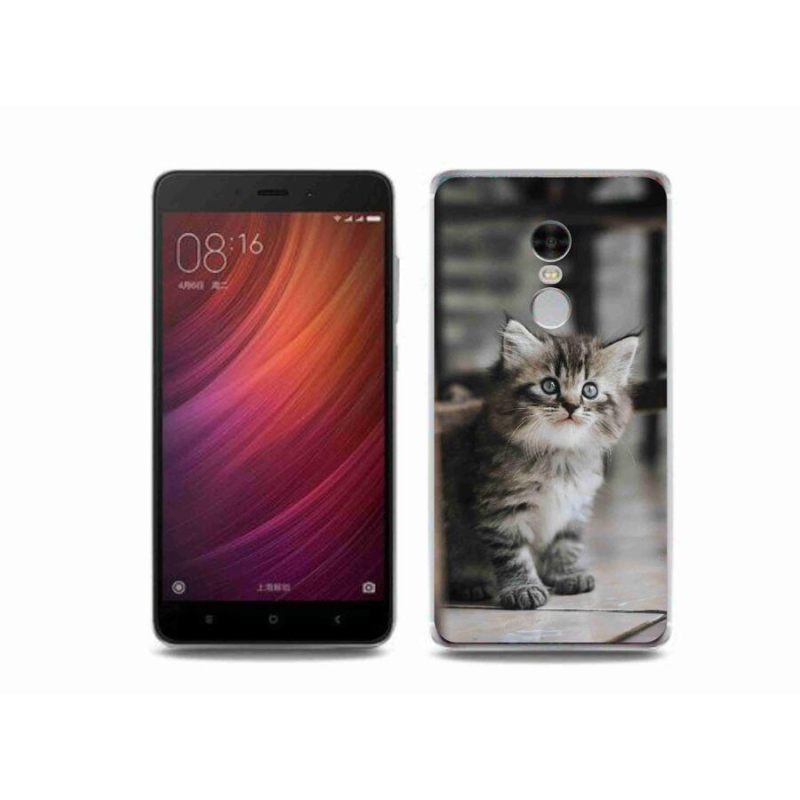Gelový kryt mmCase na mobil Xiaomi Redmi Note 4 - koťátko