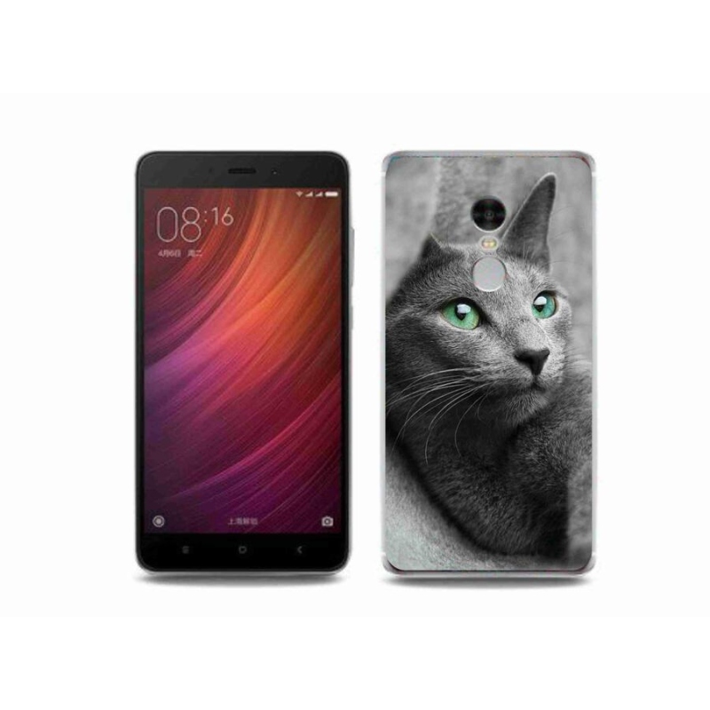 Gelový kryt mmCase na mobil Xiaomi Redmi Note 4 - kočka 2