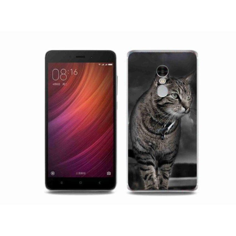 Gelový kryt mmCase na mobil Xiaomi Redmi Note 4 - kočka