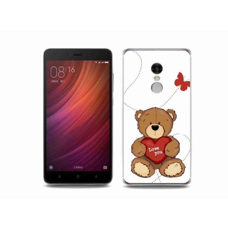 Gelový kryt mmCase na mobil Xiaomi Redmi Note 4 - love you