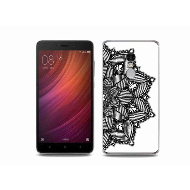 Gelový kryt mmCase na mobil Xiaomi Redmi Note 4 - mandala