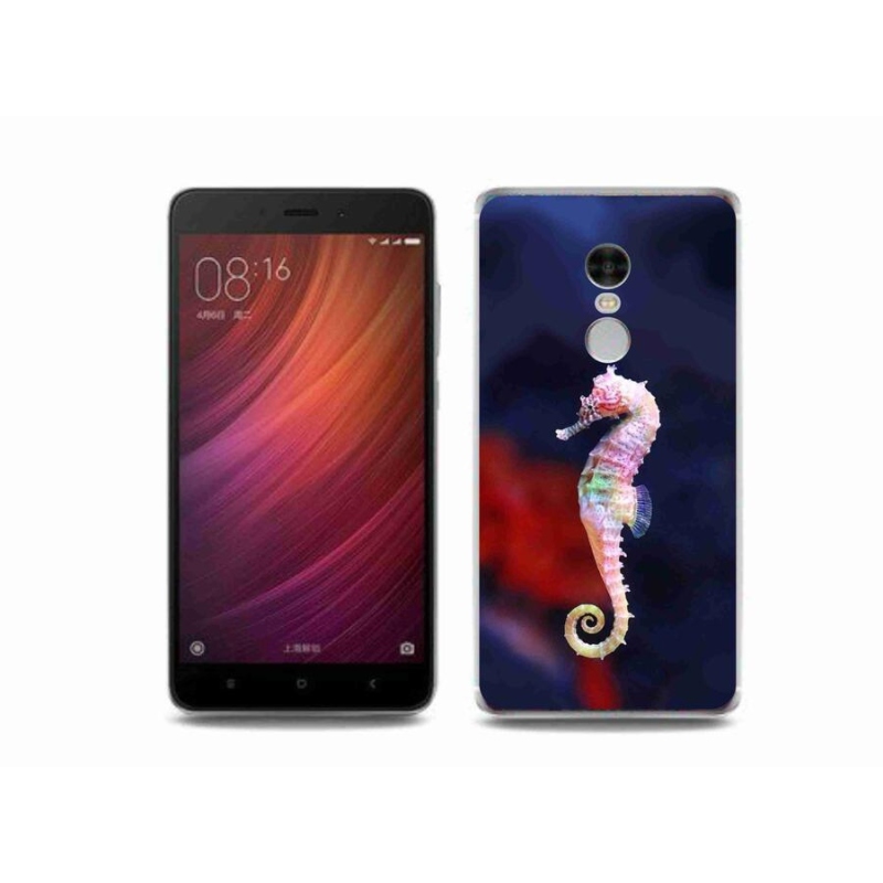 Gelový kryt mmCase na mobil Xiaomi Redmi Note 4 - mořský koník
