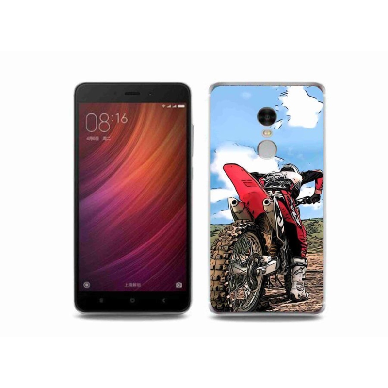 Gelový kryt mmCase na mobil Xiaomi Redmi Note 4 - moto
