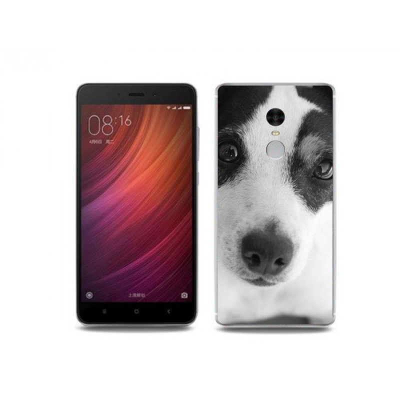 Gelový kryt mmCase na mobil Xiaomi Redmi Note 4 - pes