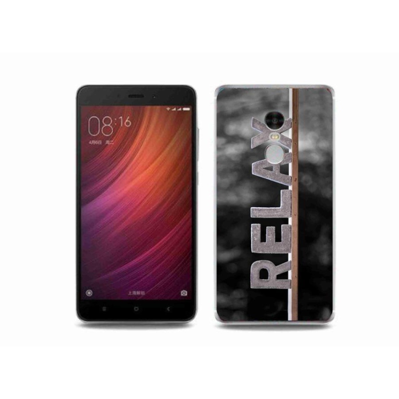 Gelový kryt mmCase na mobil Xiaomi Redmi Note 4 - relax 1