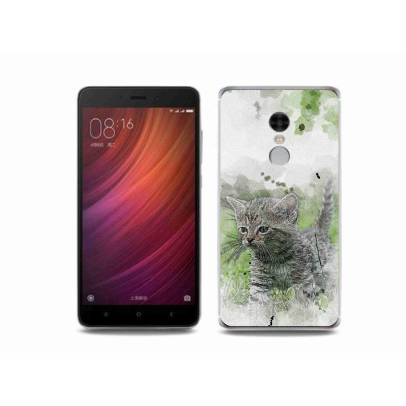 Gelový kryt mmCase na mobil Xiaomi Redmi Note 4 - roztomilé kotě 1