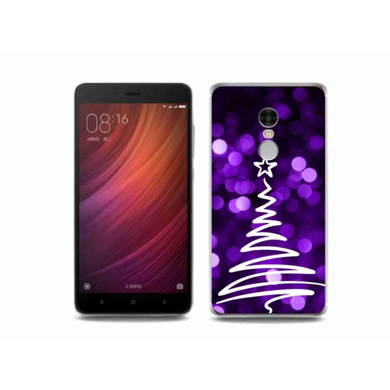 Gelový kryt mmCase na mobil Xiaomi Redmi Note 4 - stromek