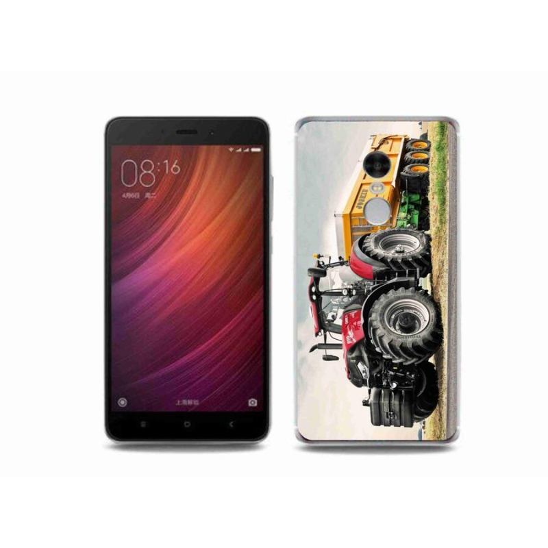 Gelový kryt mmCase na mobil Xiaomi Redmi Note 4 - traktor 3