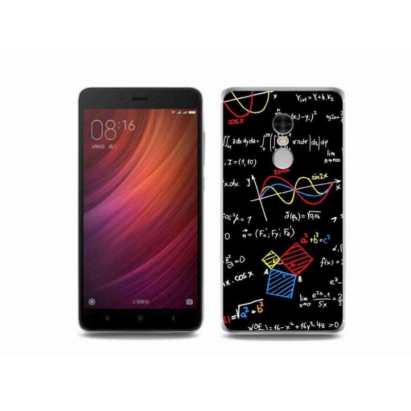 Gelový kryt mmCase na mobil Xiaomi Redmi Note 4 - vzorečky