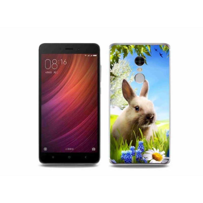 Gelový kryt mmCase na mobil Xiaomi Redmi Note 4 - zajíček