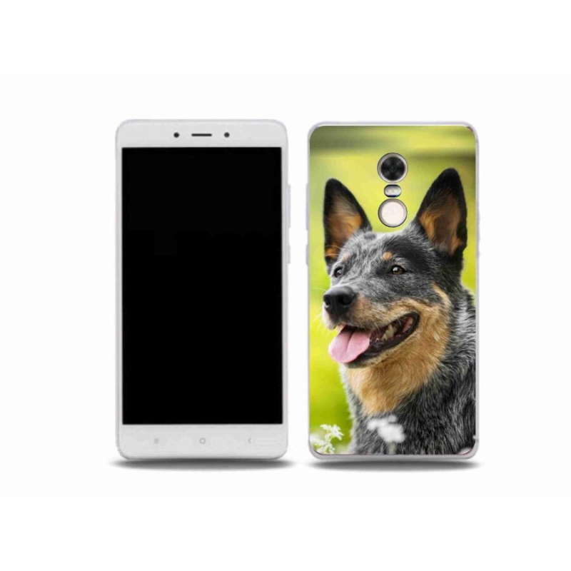 Gelový kryt mmCase na mobil Xiaomi Redmi Note 4X - australský honácký pes
