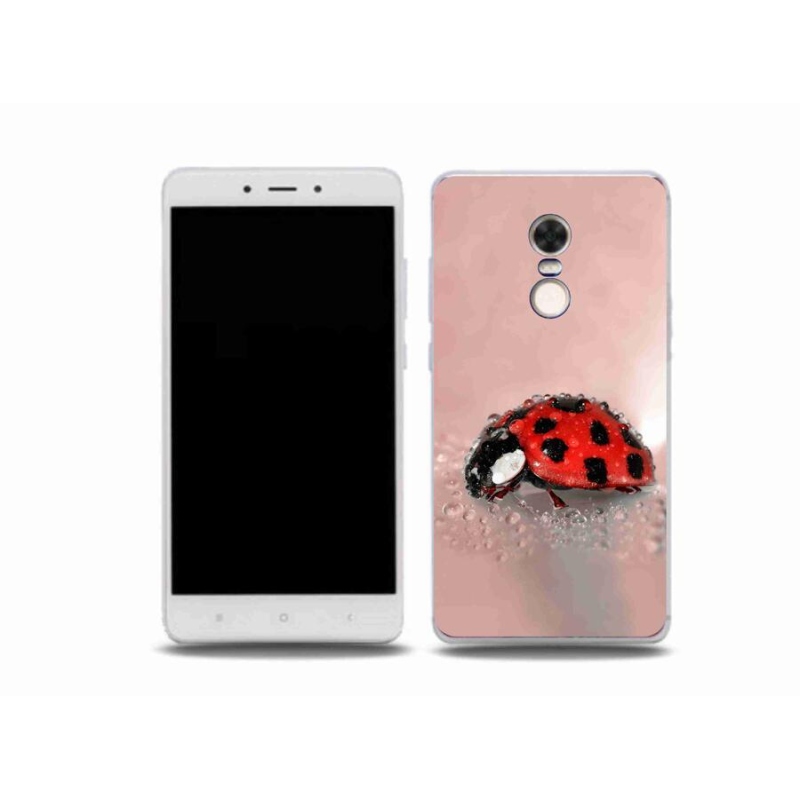 Gelový kryt mmCase na mobil Xiaomi Redmi Note 4X - beruška