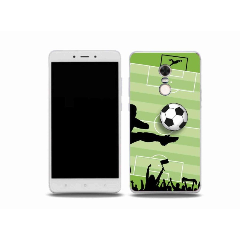 Gelový kryt mmCase na mobil Xiaomi Redmi Note 4X - fotbal 3
