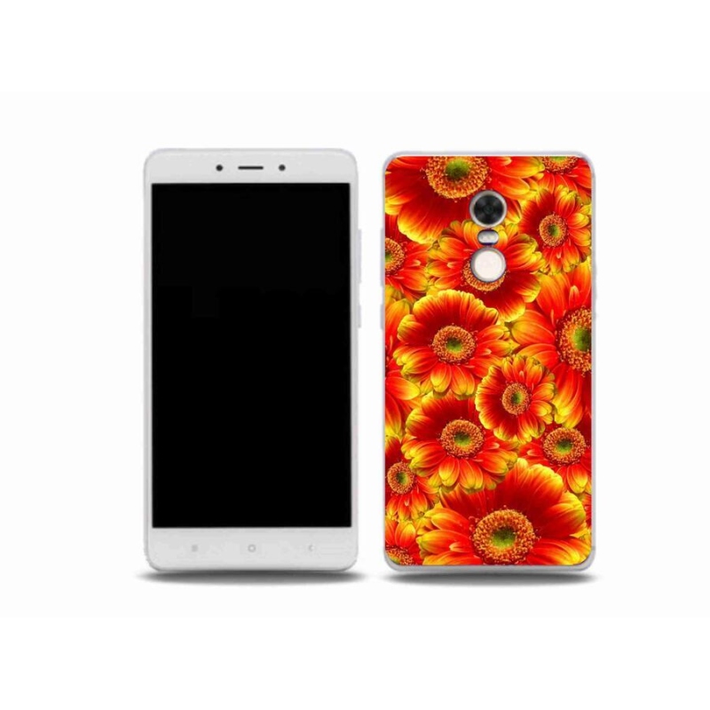 Gelový kryt mmCase na mobil Xiaomi Redmi Note 4X - gerbera 1