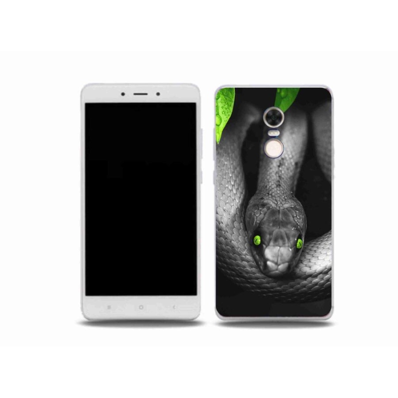 Gelový kryt mmCase na mobil Xiaomi Redmi Note 4X - had