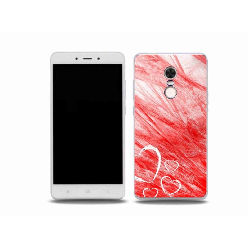 Gelový kryt mmCase na mobil Xiaomi Redmi Note 4X - heart