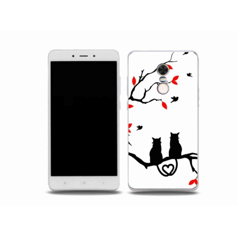 Gelový kryt mmCase na mobil Xiaomi Redmi Note 4X - kočičí láska
