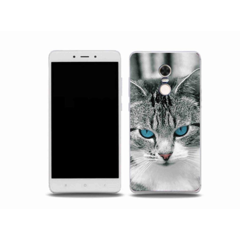 Gelový kryt mmCase na mobil Xiaomi Redmi Note 4X - kočičí pohled 1