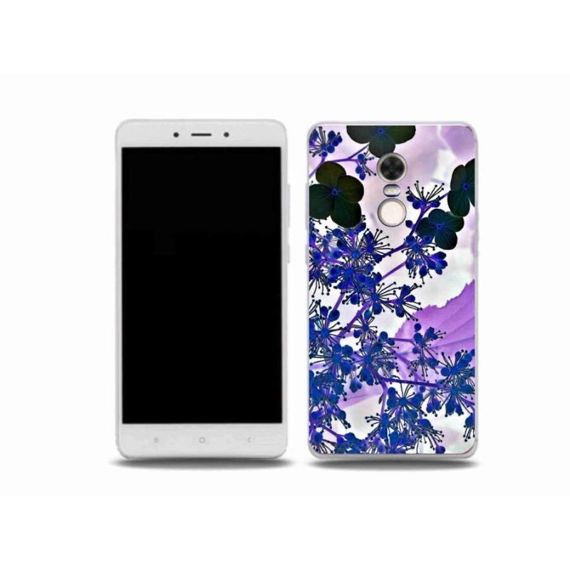 Gelový kryt mmCase na mobil Xiaomi Redmi Note 4X - květ hortenzie
