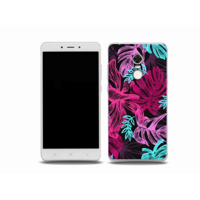 Gelový kryt mmCase na mobil Xiaomi Redmi Note 4X - květiny 1