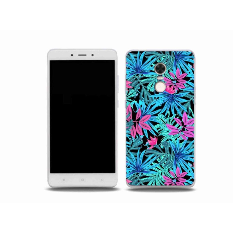 Gelový kryt mmCase na mobil Xiaomi Redmi Note 4X - květiny 3