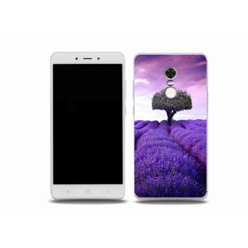 Gelový kryt mmCase na mobil Xiaomi Redmi Note 4X - levandulová louka