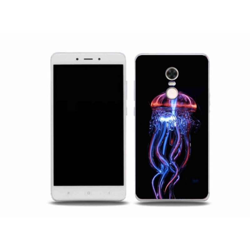 Gelový kryt mmCase na mobil Xiaomi Redmi Note 4X - medúza